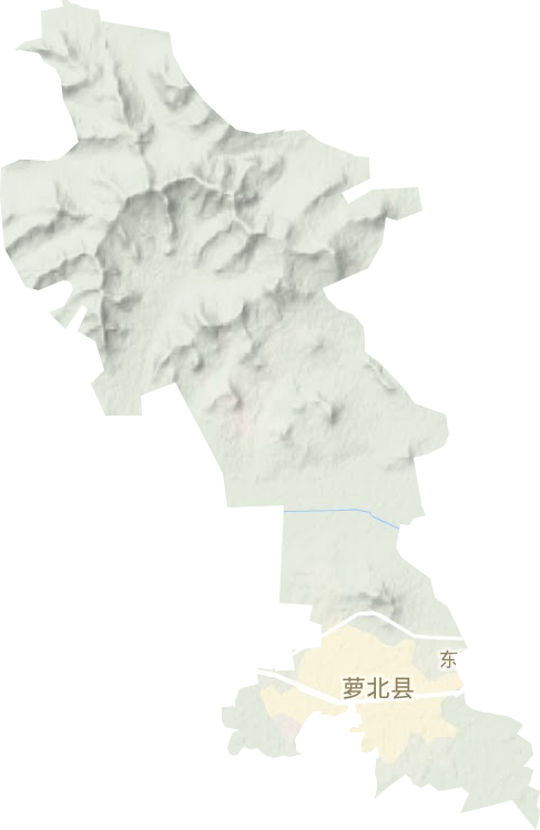 鳳翔鎮地形圖