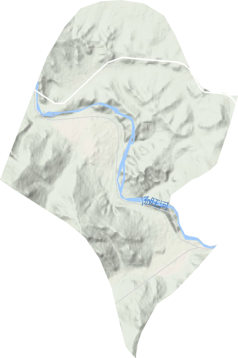 緩嶺經營所地形圖
