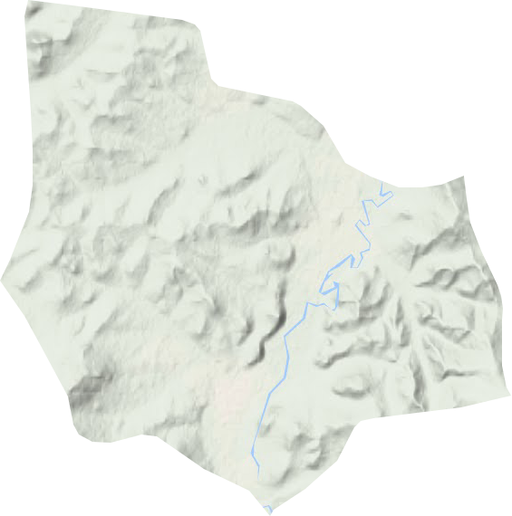 三股流經營所地形圖