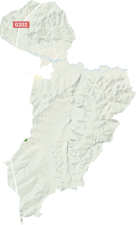 孫吳鎮地形圖