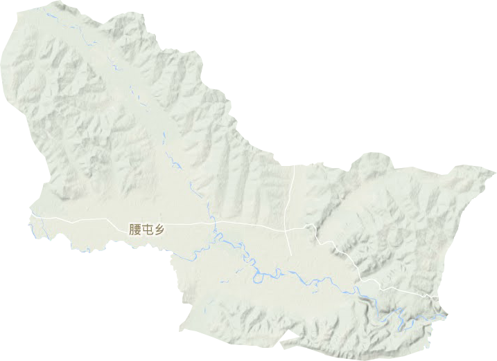腰屯鄉地形圖
