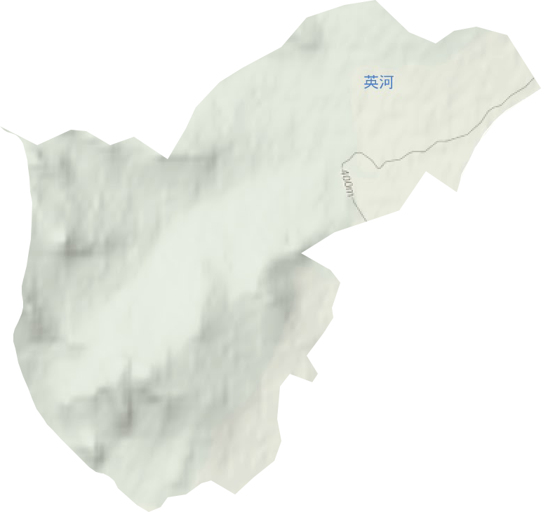 向陽林場地形圖