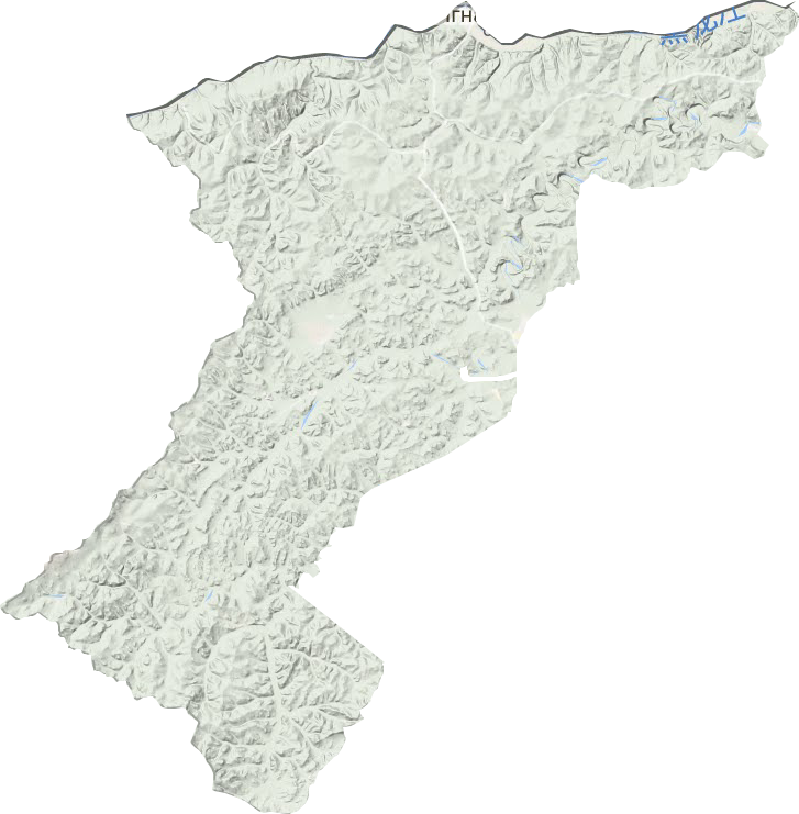 北極鄉(xiāng)地形圖