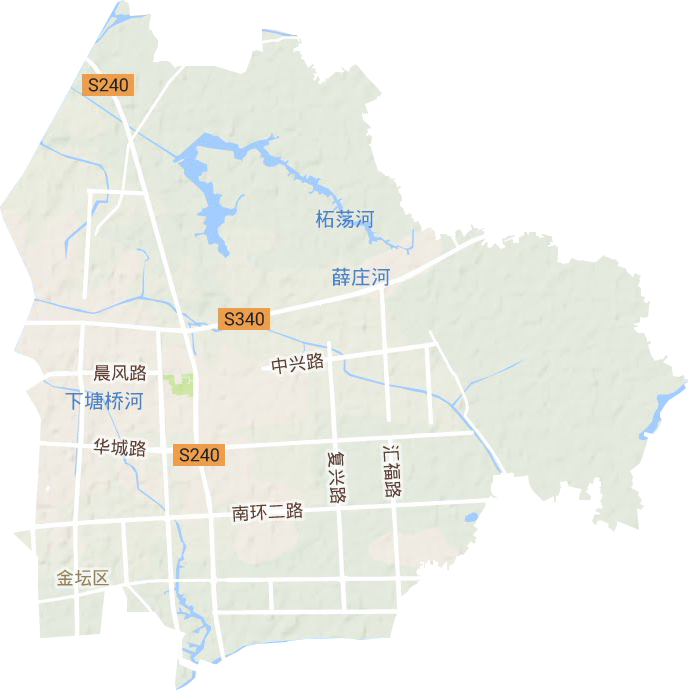開發區地形圖