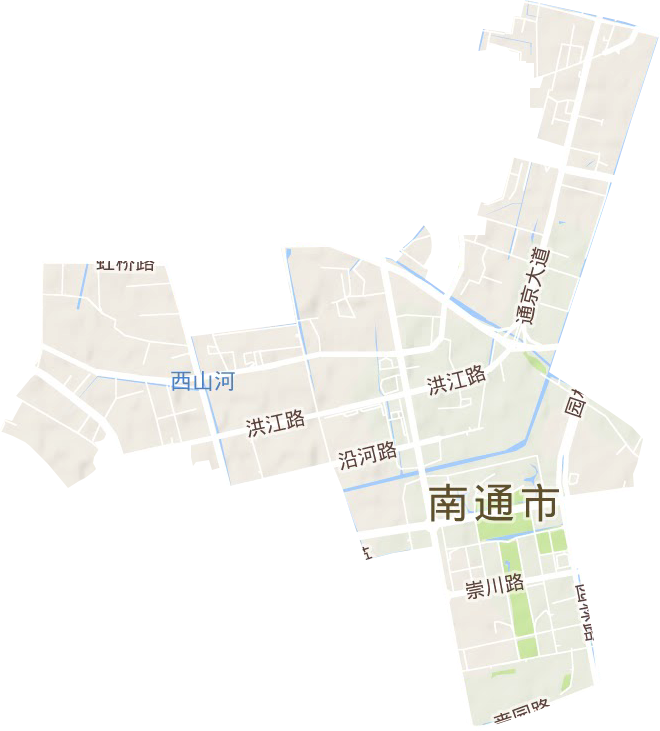 文峰街道地形圖