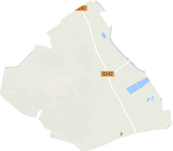 東辛農場地形圖