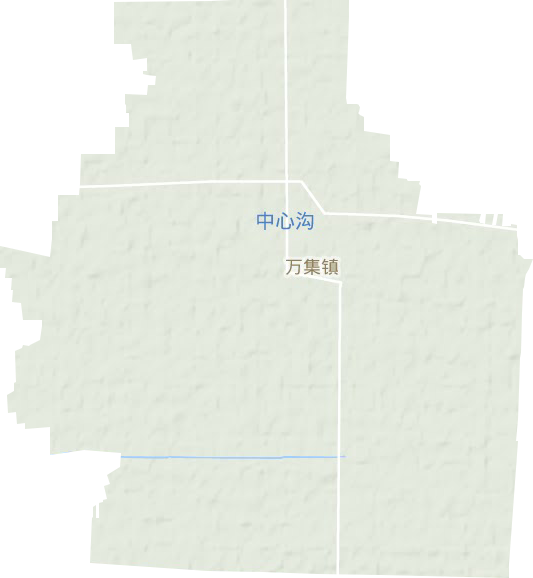 萬集鎮(zhèn)地形圖