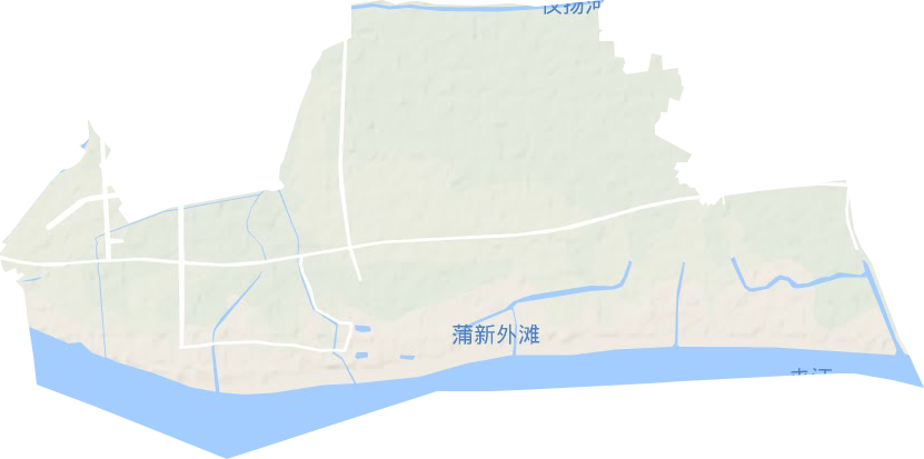 十二圩辦事處地形圖