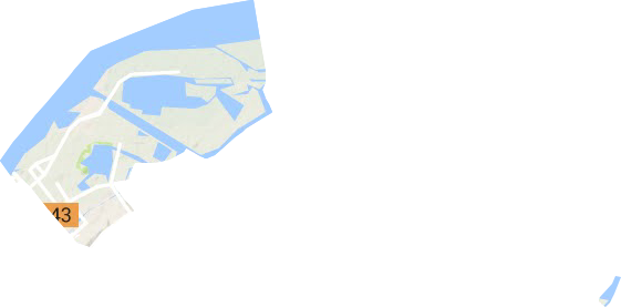 和平路街道地形圖
