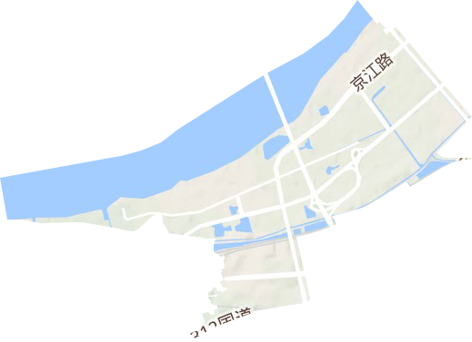 工業園區管委會地形圖