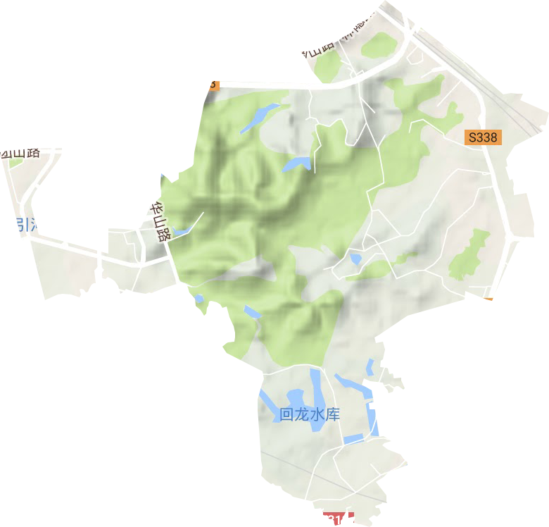 南山聯合社區地形圖