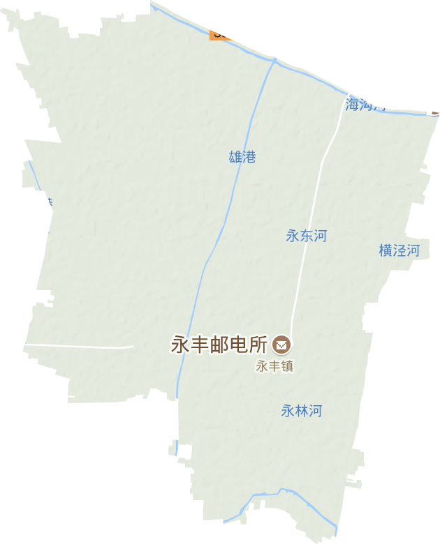永豐鎮(zhèn)地形圖