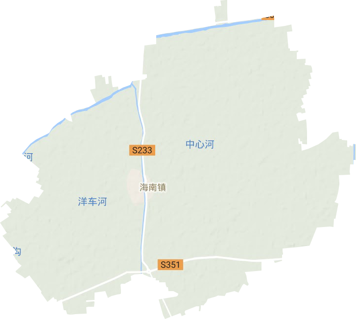 海南鎮地形圖