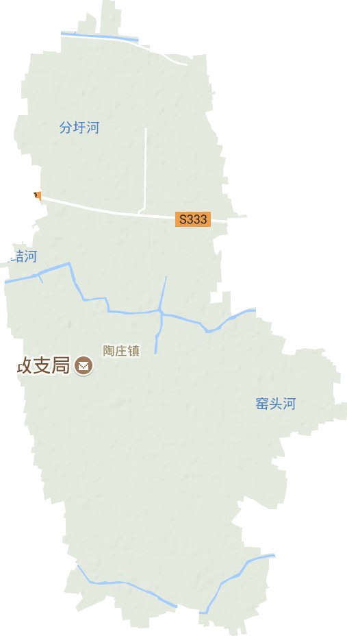 陶莊鎮地形圖