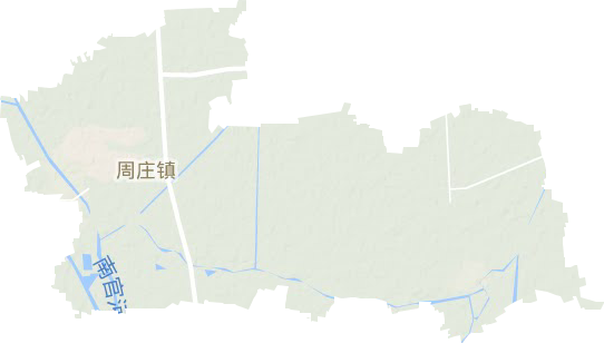 周莊鎮(zhèn)地形圖