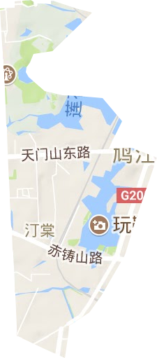汀棠公共服務中心地形圖