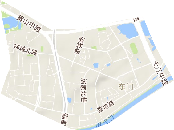 大礱坊公共服務中心地形圖