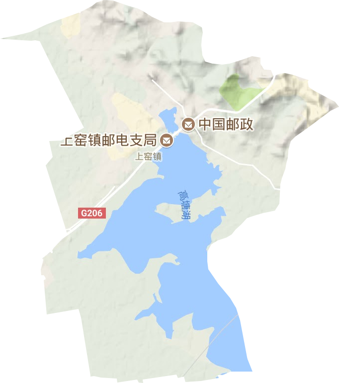 上窯鎮地形圖