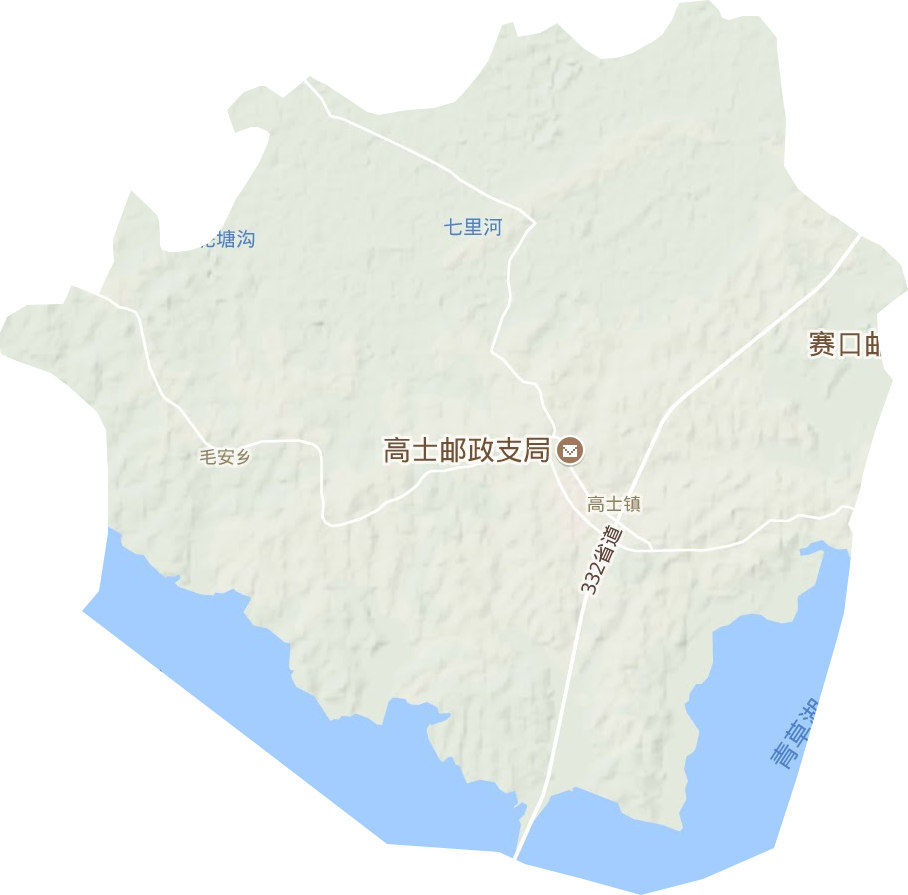 高士鎮地形圖