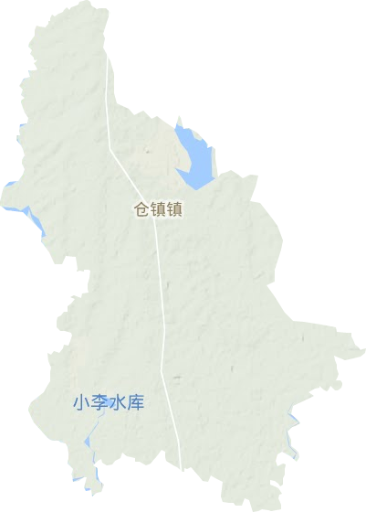 倉鎮地形圖