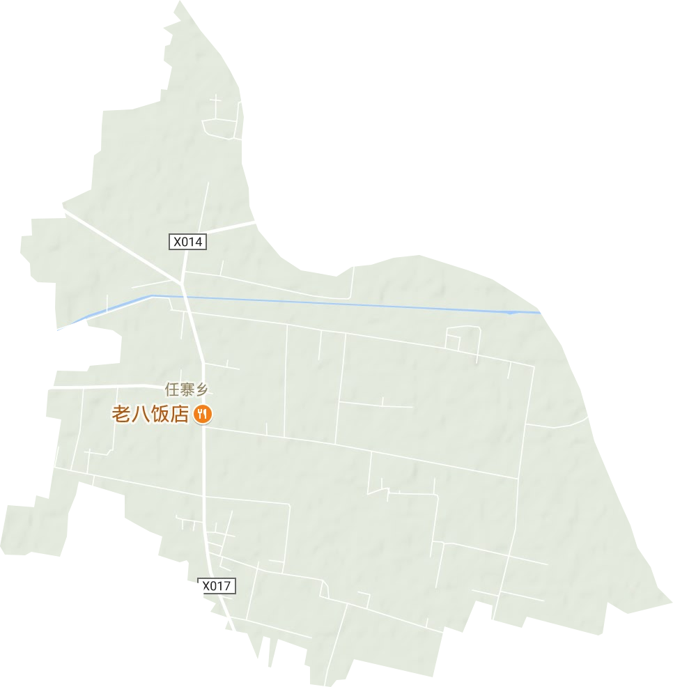 任寨鄉(xiāng)地形圖