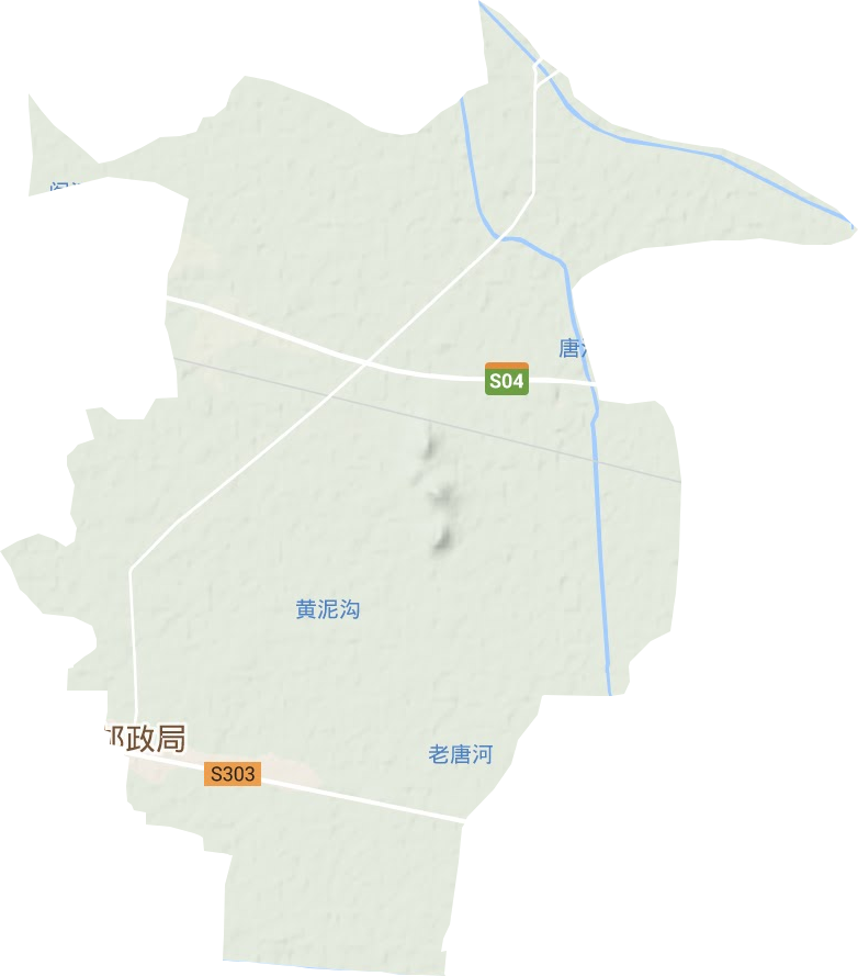 虞姬鄉地形圖