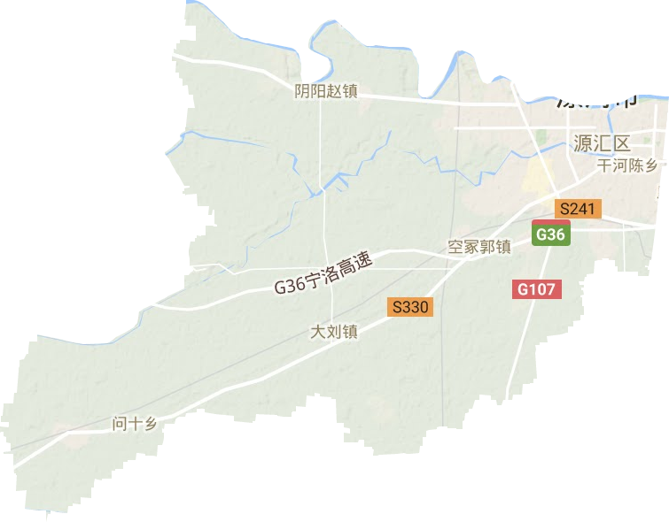 源匯區地形圖