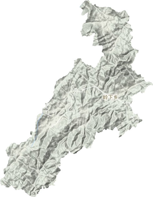 嶺下鄉地形圖