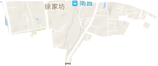 徐家坊街道地形圖