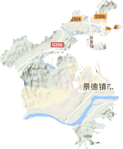 呂蒙鄉地形圖