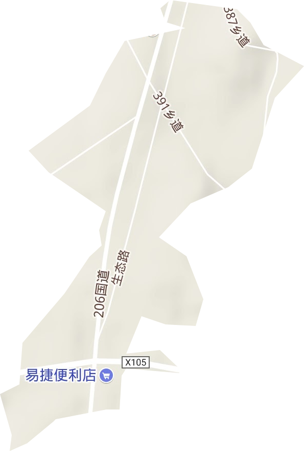 昌江開發區地形圖