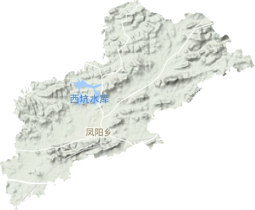 鳳陽鄉地形圖