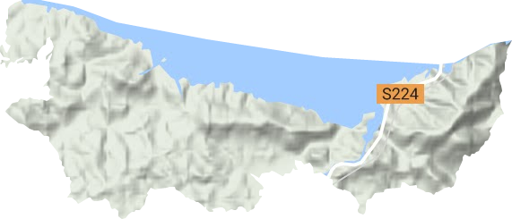 山下林場(chǎng)地形圖