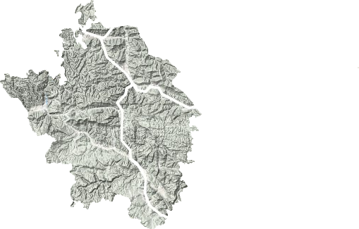 保康縣地形圖