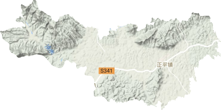 正平鎮地形圖