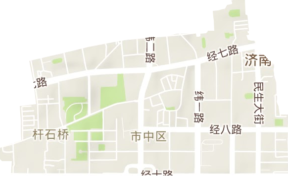 桿石橋街道地形圖