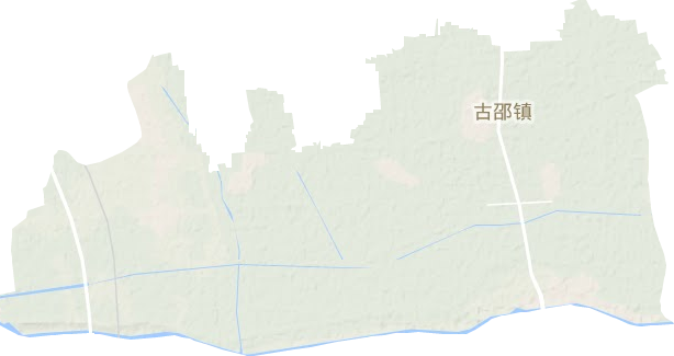 古邵鎮地形圖