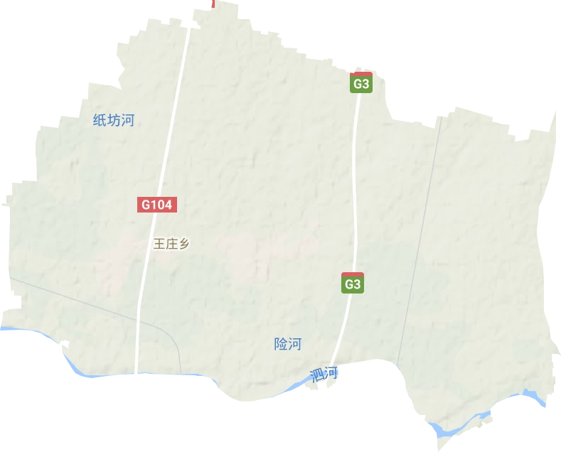 王莊鎮(zhèn)地形圖