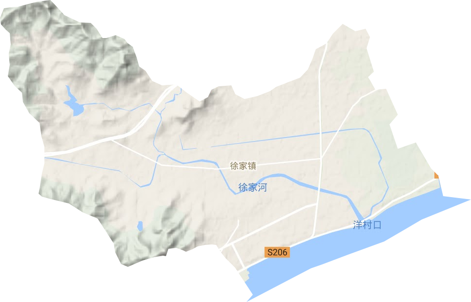 徐家鎮地形圖