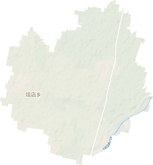 俎店鄉地形圖