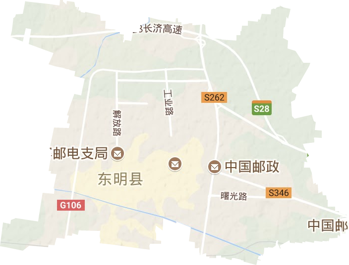城關街道地形圖