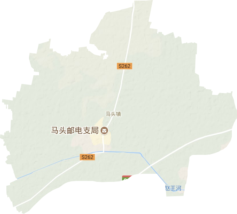 馬頭鎮地形圖
