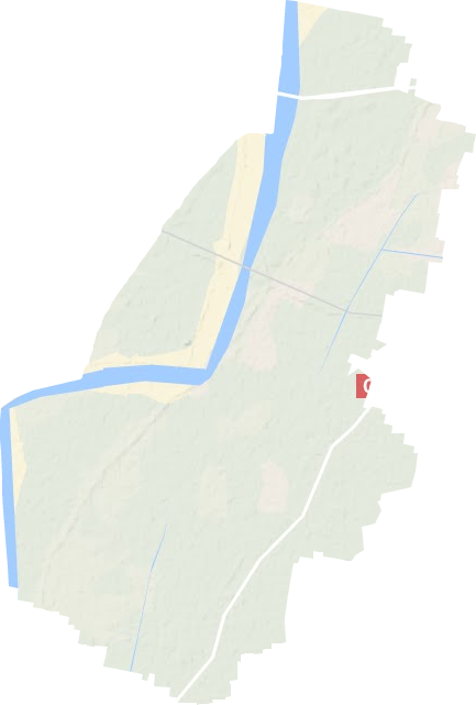 沙窩鎮(zhèn)地形圖