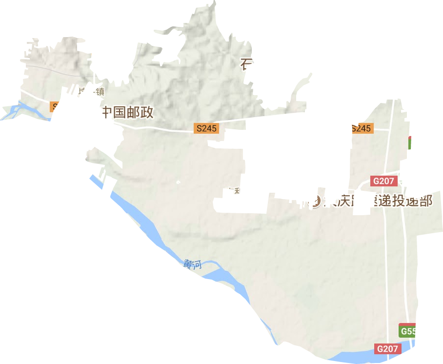 吉利鄉地形圖