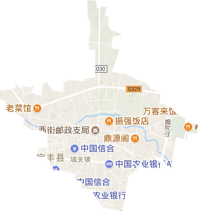 城關鎮地形圖