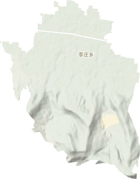 李莊鄉(xiāng)地形圖