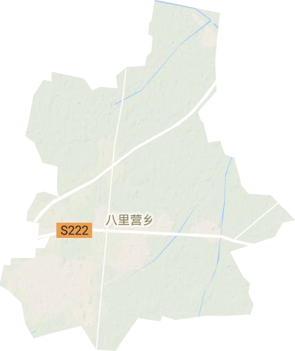 八里營(yíng)鄉(xiāng)地形圖