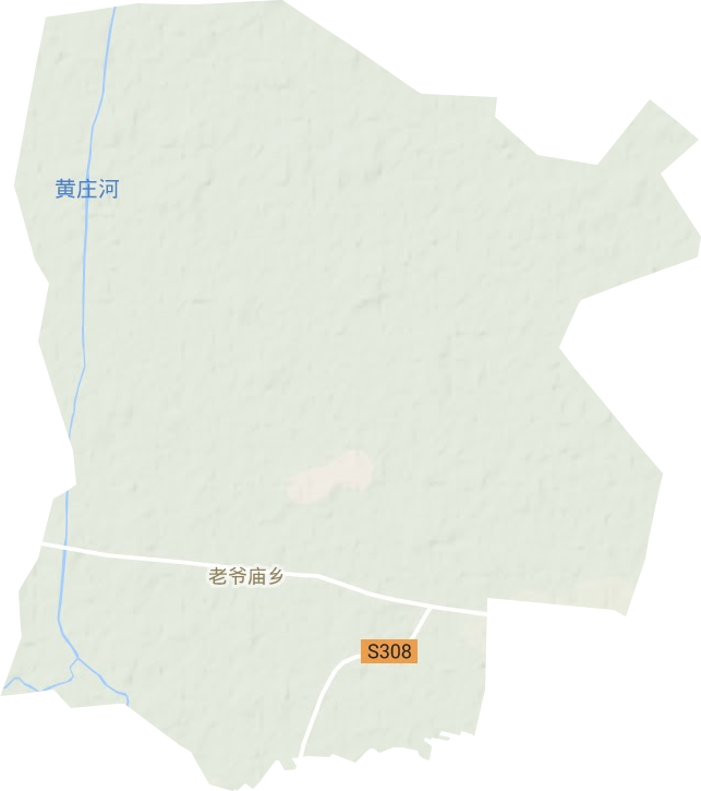老爺廟鄉地形圖
