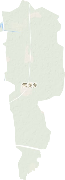 焦虎鎮(zhèn)地形圖