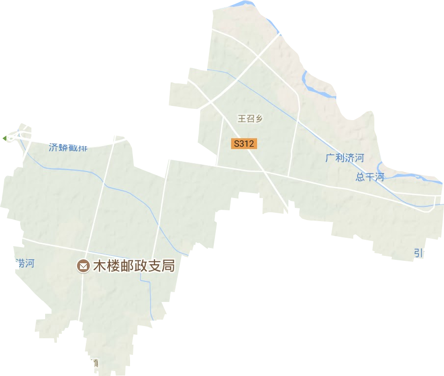 王召鄉地形圖